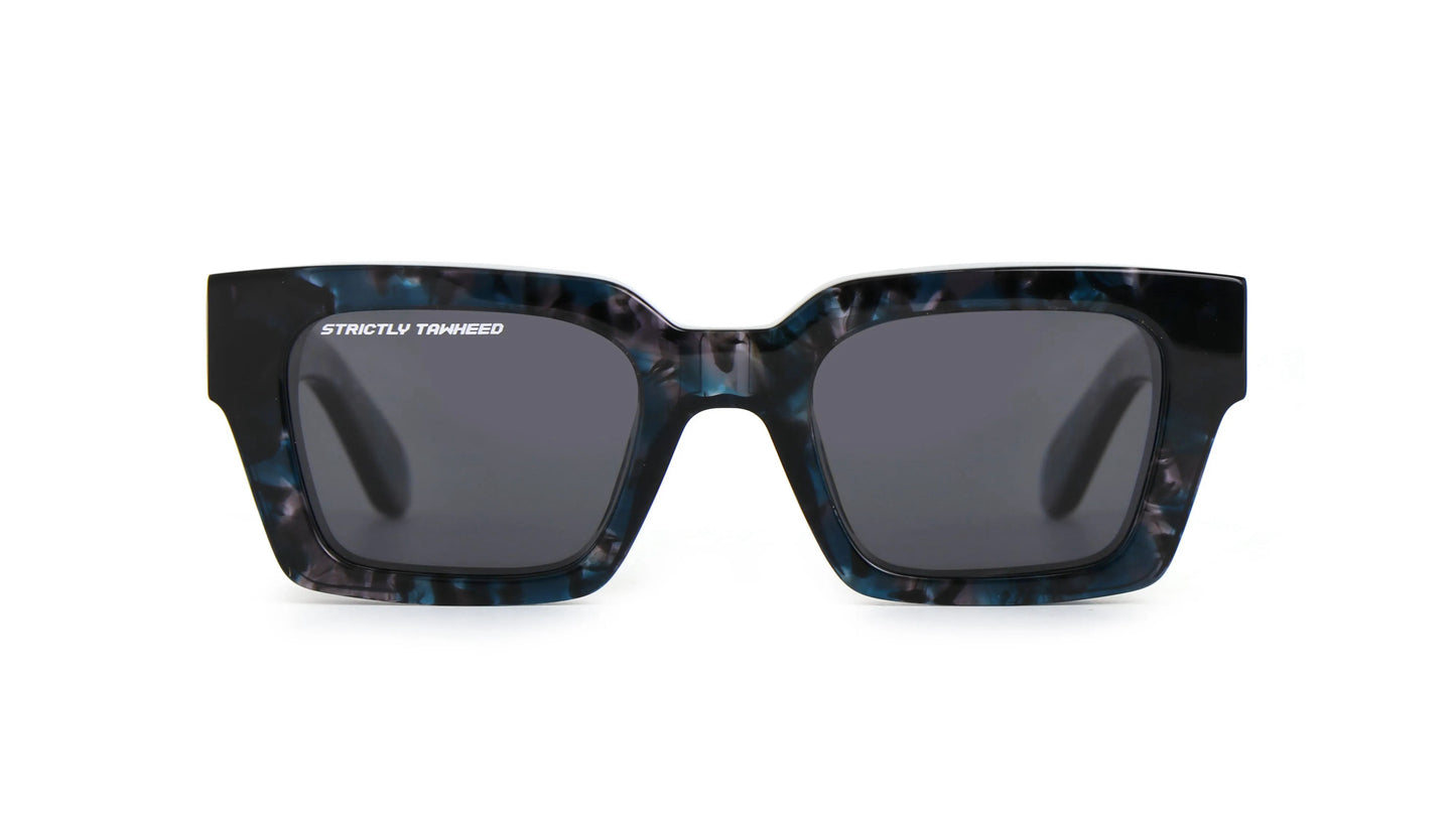 Akhirah Blue Camo Sunglasses