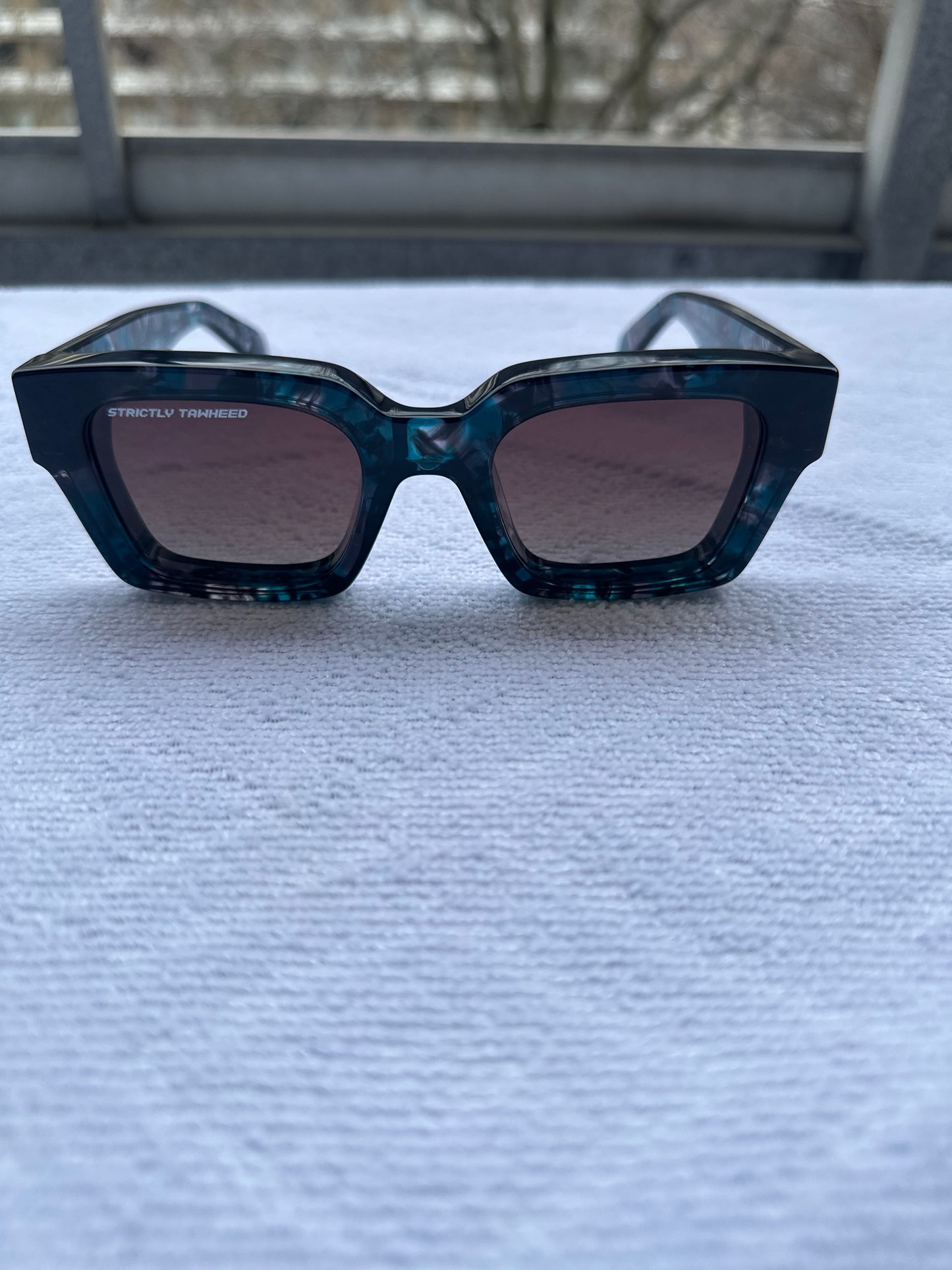 Akhirah Blue Camo Sunglasses
