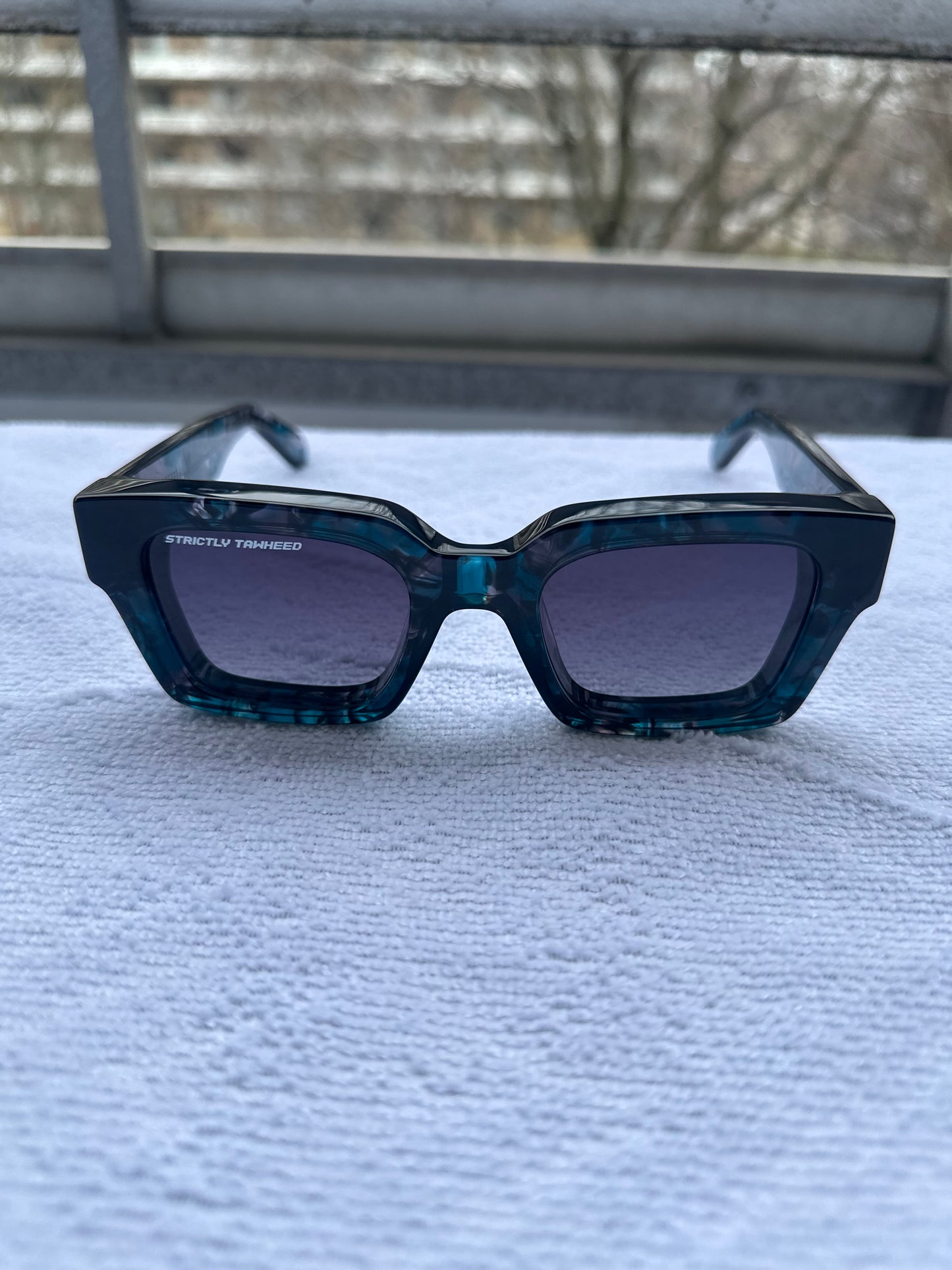 Akhirah Blue Camo Sunglasses