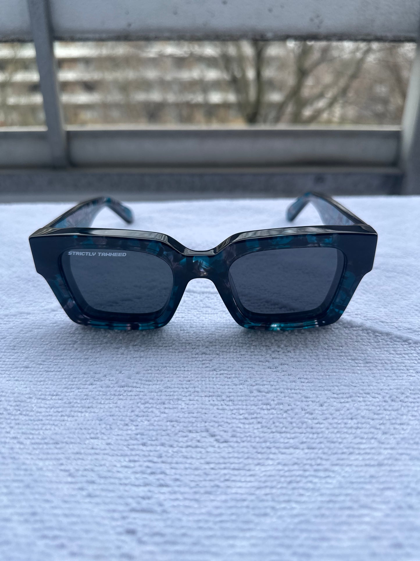 Akhirah Blue Camo Sunglasses